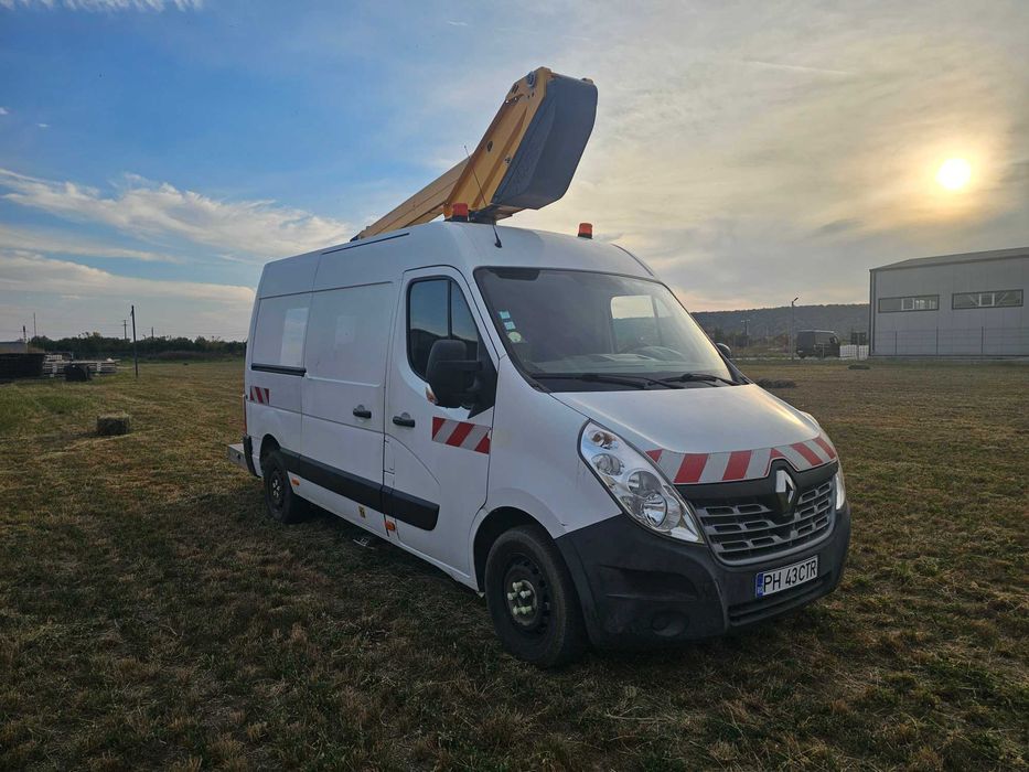 Nacela PRB Renault Master , 2017 ,AC ,EURO 6 ,  12,5m inaltime lucru , 2 CALE , TVA DEDUCTIBIL