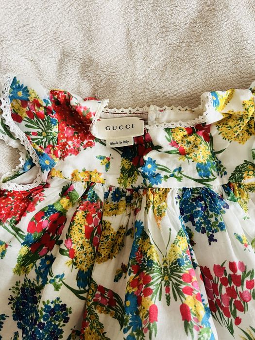 Rochita Gucci florala fetite