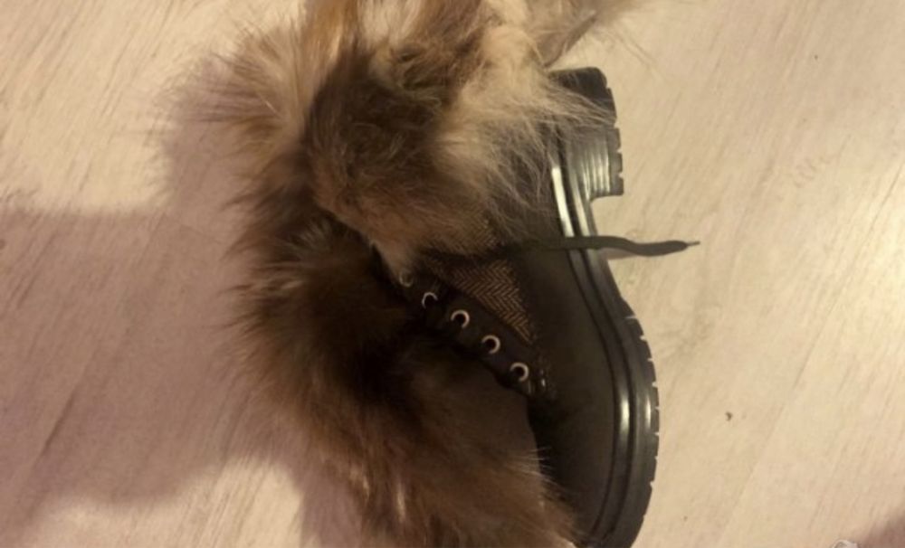 Дамски ботуши Daris Естествен Косъм лисица