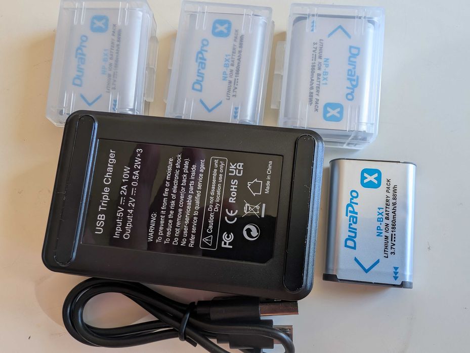 Лот от Li-ion Батерия NP-BG1/NP-FG1 и NP-BX1 за Sony