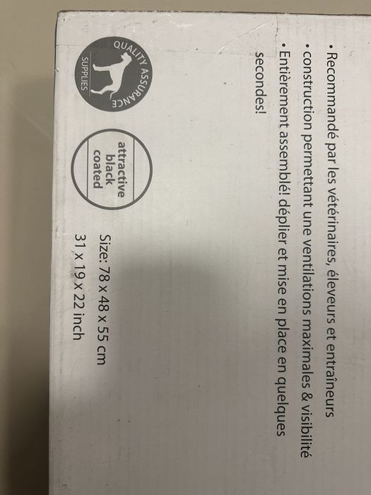 Cușcă pliabilă animale