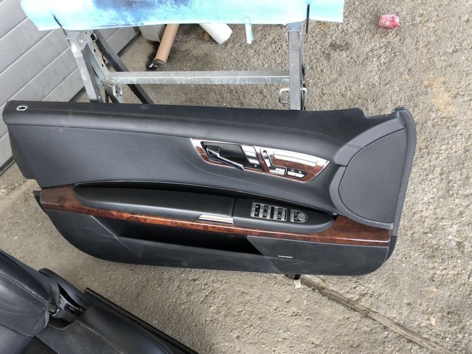 Interior scaune piele ventilate panouri trapă mercedes CL 500 w216 salon scaune scaun rabatabil sport confort confort ventilație panou panouri