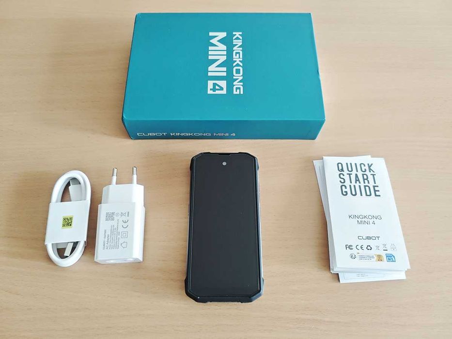 Нов Cubot Kingkong Mini 4, 4,7 инча, удароустойчив, 128гб, 6гб рам