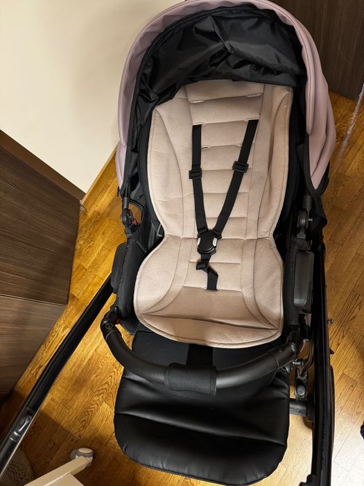 Бебешка количка 2в1 Tutis UNO 5+ и кошница Tutis Elo I-Sizе +адаптери