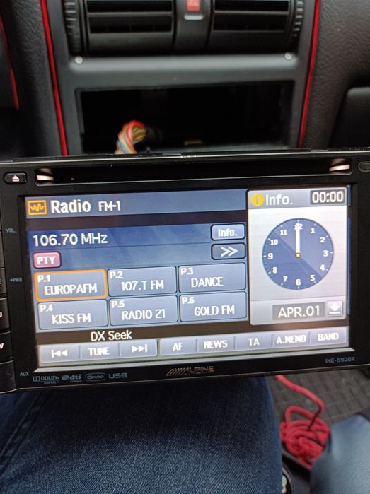 Cd Player auto 2 din Alpine ine-s900r 2din