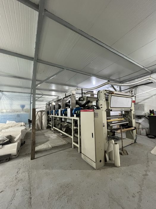 Продается готовый бизнес по производству Нетканного материала и клеенк