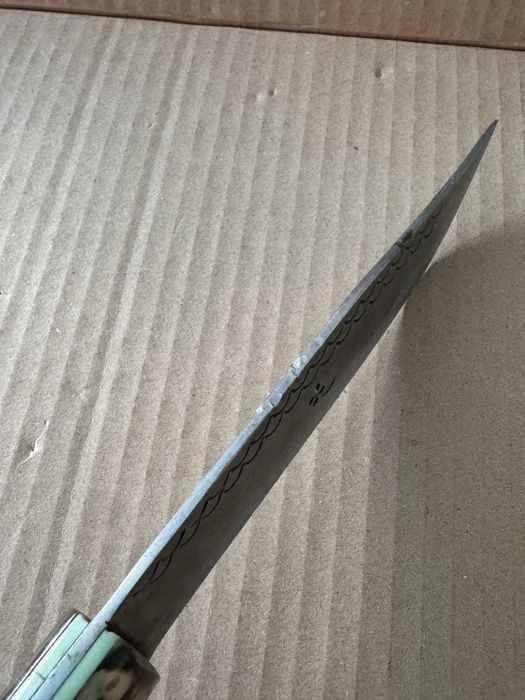 Стар нож 30см , гравиран
