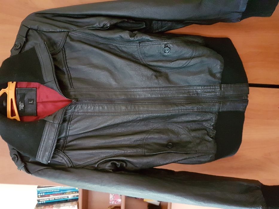 Дамско яке естествена кожа