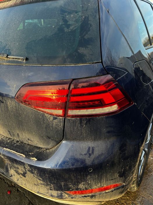 Bară spate completă Volkswagen Golf 7 facelift hatchback 2019