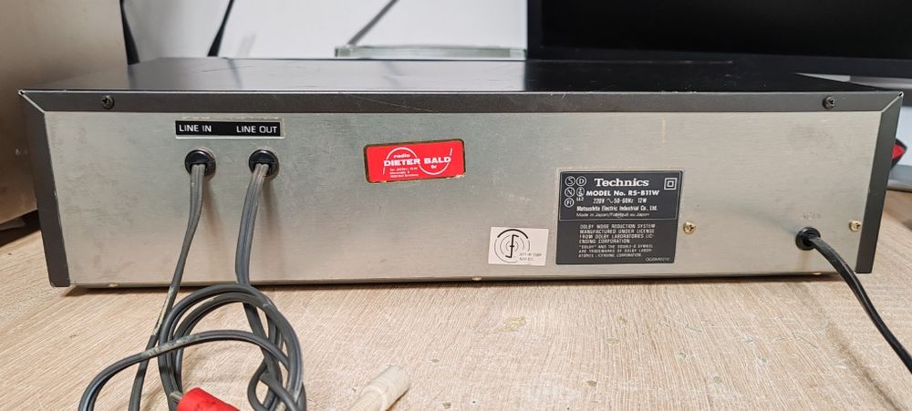 Casetofon deck Technics dublu RS-B11W