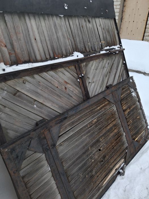 Продам ворота с калиткой