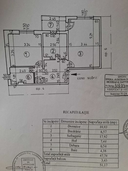 Proprietar | Apartament Etaj 1 | Linistit | Cu Centrala | Bld Dacia