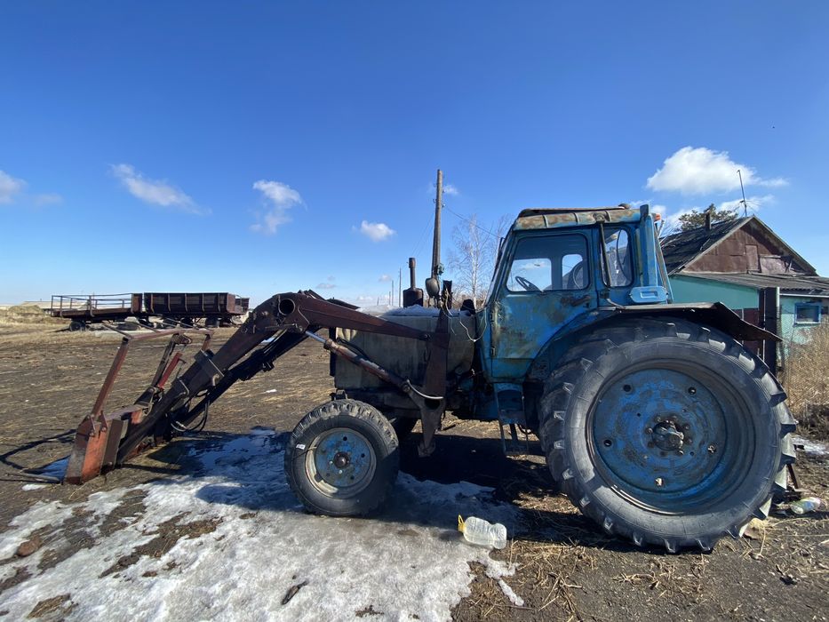 Трактор мтз80 сельхоз техника