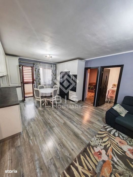 Apartament 3 camere modern, utilat/mobilat, Parcare + Spațiu joacă