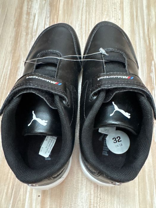 Детски Маратонки Puma Drift Cat 7S Ultra от еко кожа, Черен, 32 нови