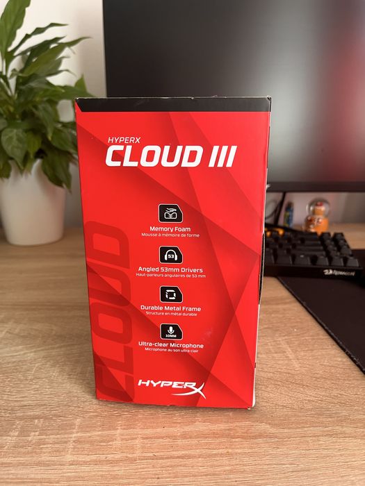 Casti gaming hiperx cloud 3 in stare foarte buna