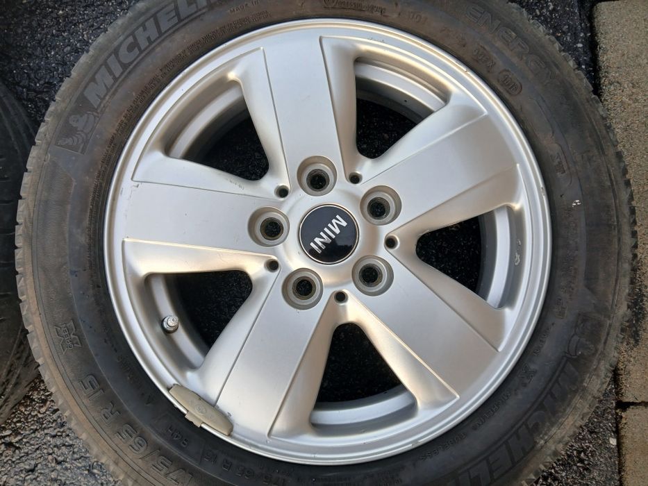 Оригинални Алуминиеви джанти 15цола   за Mini Cooper.5×112.мини купър. Audi a3.