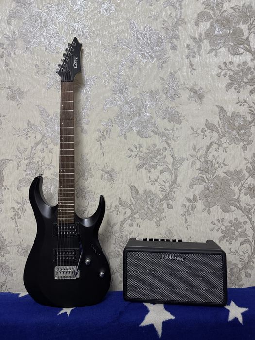 Цифровой комбоусилитель Levinson + Электрогитара Cort x100