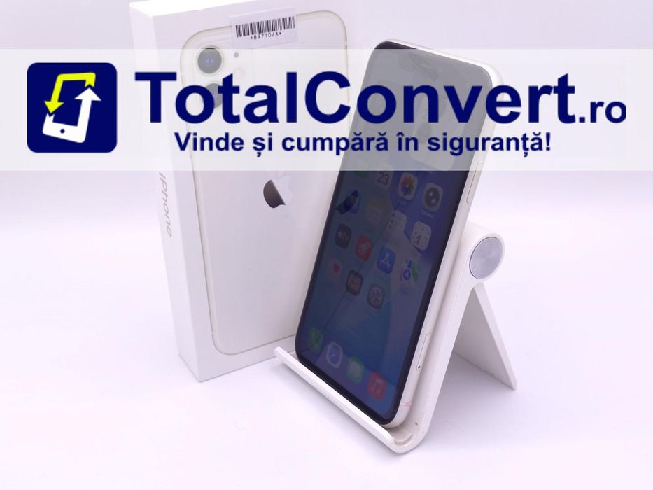 Apple iPhone 11 64GB White 4GB Single SIM, Garantie 24 luni | #D89710