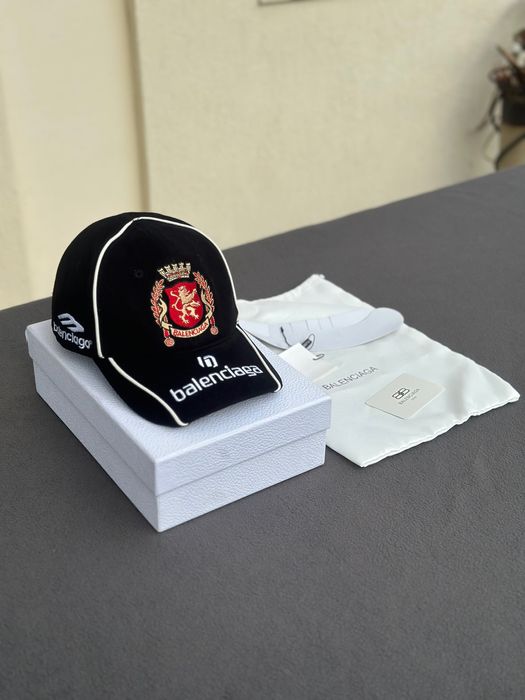 Balenciaga Logo-Embroidered Cotton-Twill Baseball Cap