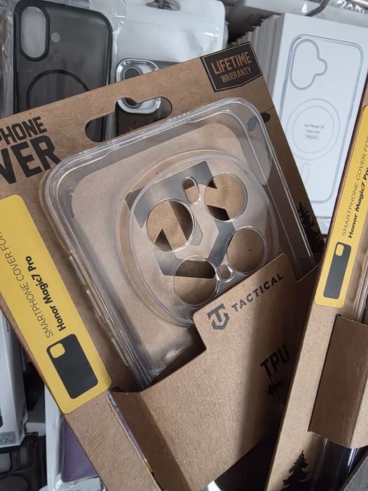 Honor Magic 6 Lite , Magic 7 Pro прозрачни гърбове Tactical