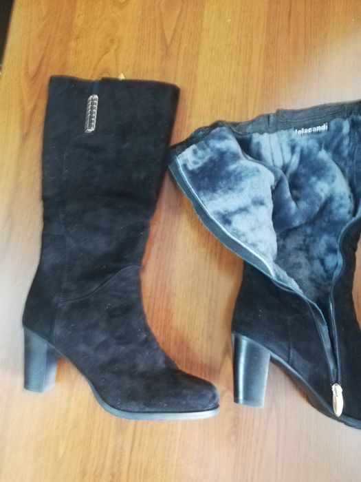 Продам сапоги натуральной замши