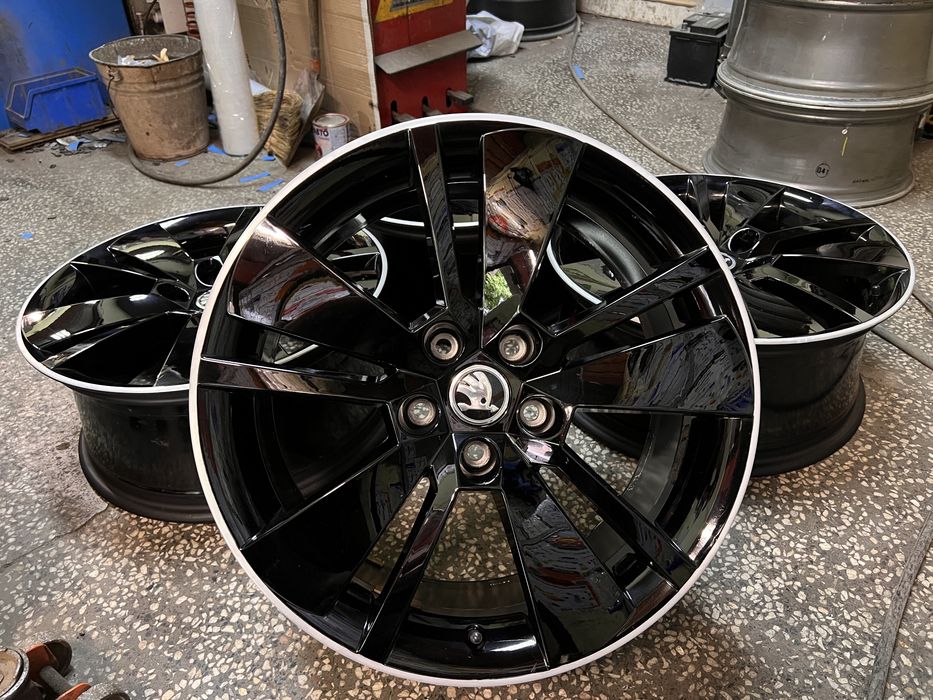 18” 5x112 8j ET44 57.1 Оригинални Aлуминиеви джанти за Шкода Skoda.