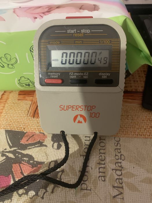 Хронометър Superstop 100, Работещ