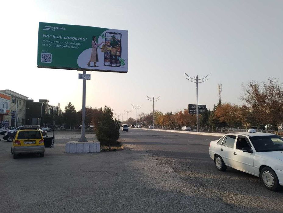 Реклама на билбордах / Bilbordlarda reklama xizmati / Bannerlar reklam