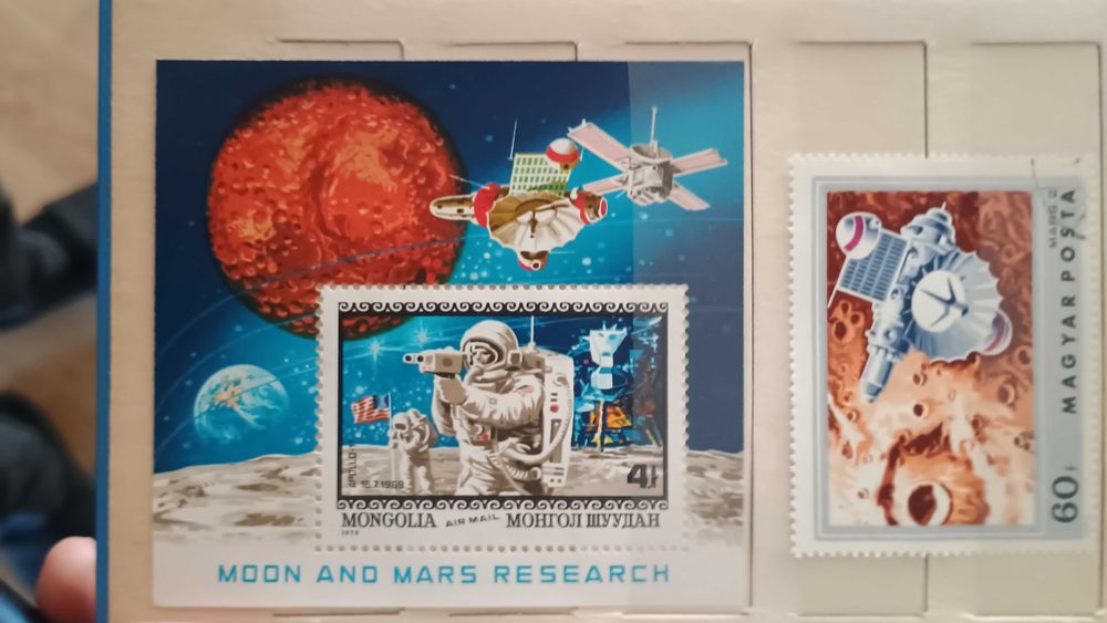 Пощенски Марки, колекция, серии от българи и Русия