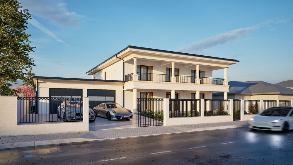 Modelare 3d, Randari, Arhitectura