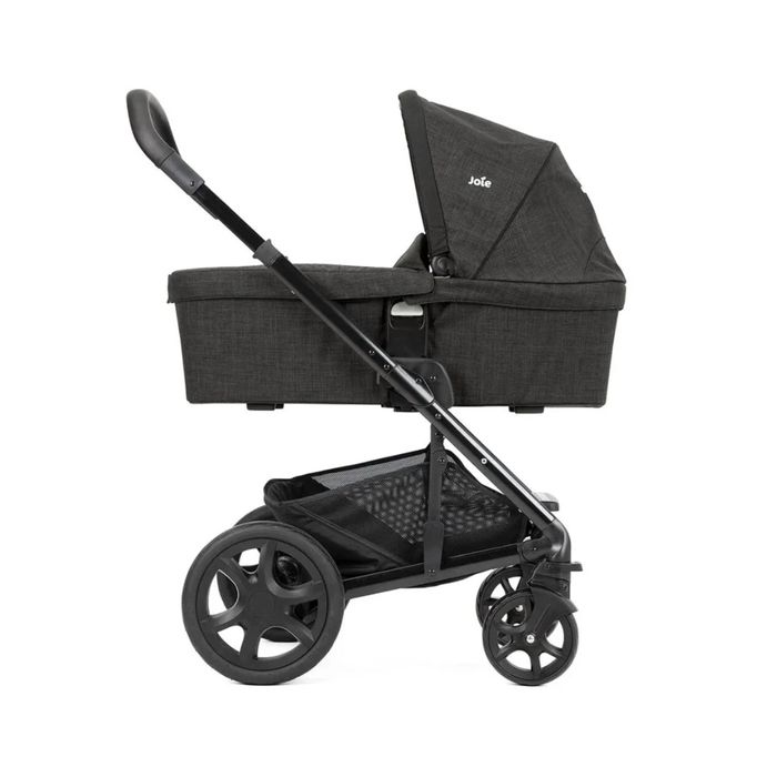 Carucior 2 in 1 Joie, Chrome DLX, Potrivit De La Nastere, Multifunctional, Cu landou, Cu parte sport, Pana la 22 Kg, Negru