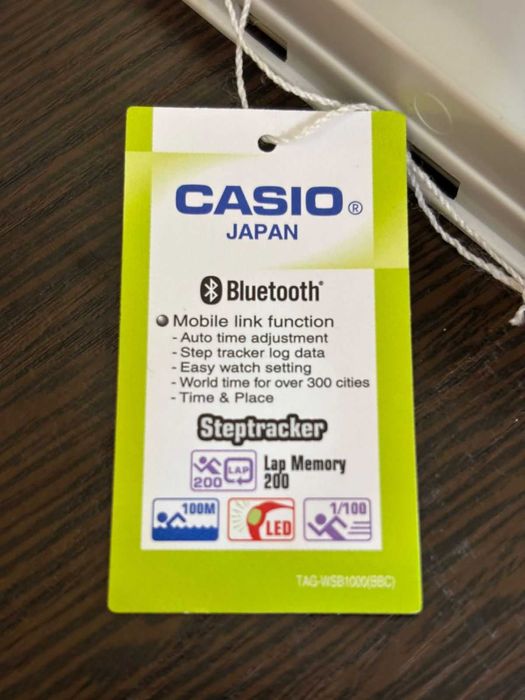 электронные часы Casio WS-B1000