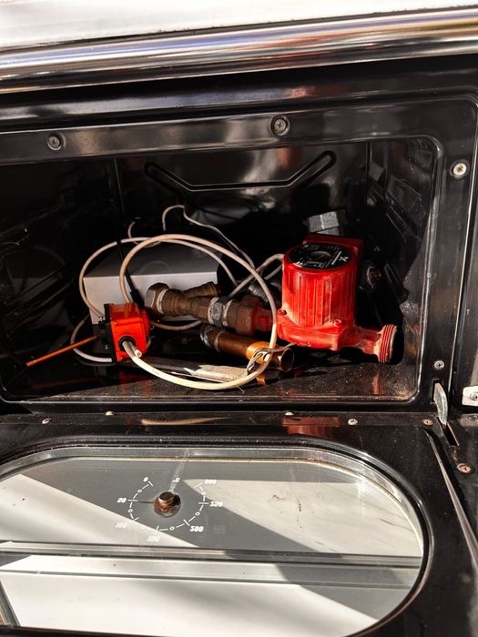 Сръбска печка с водна риза