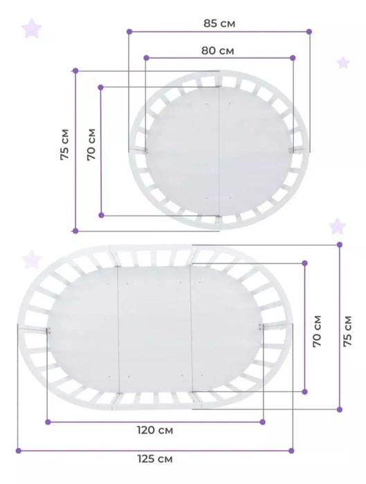 Кровать для новорожденных