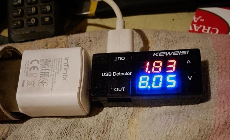 USB тестер амперметр вольтметр