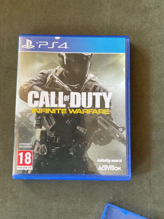 Игра за ps4 “call of duty infinite warfare “ “ horizon zero dawn “ “spider man marvel “