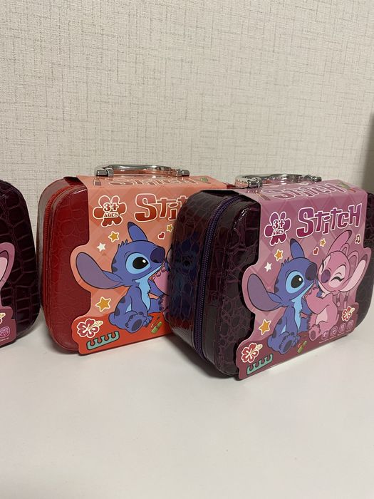 Детско куфарче / чанта - козметичен комплект - Stitch, с гримове