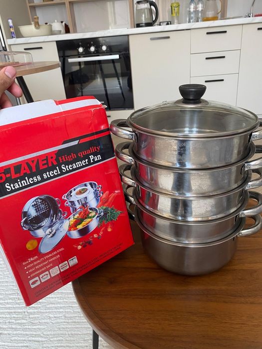 Продаю мантоварку и кастрюлю