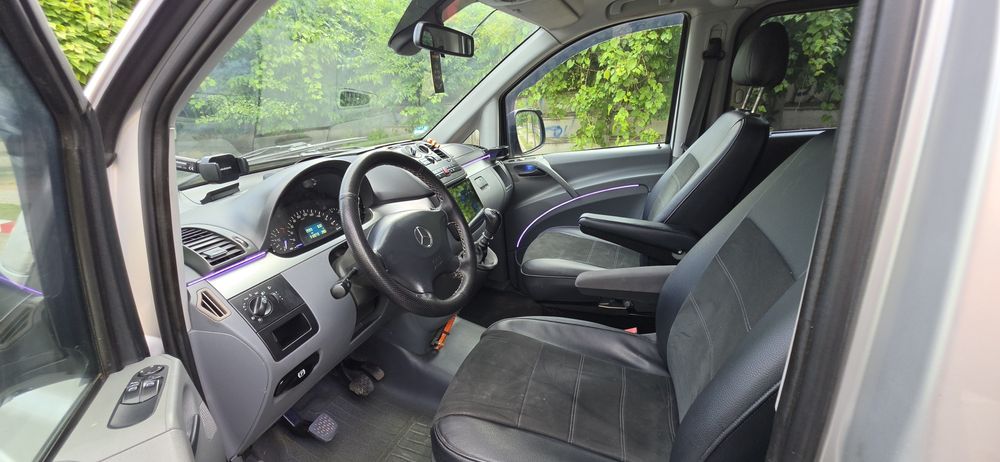 Mercedes Vito Lung Mixt Dubla Cabina 5-6 locuri