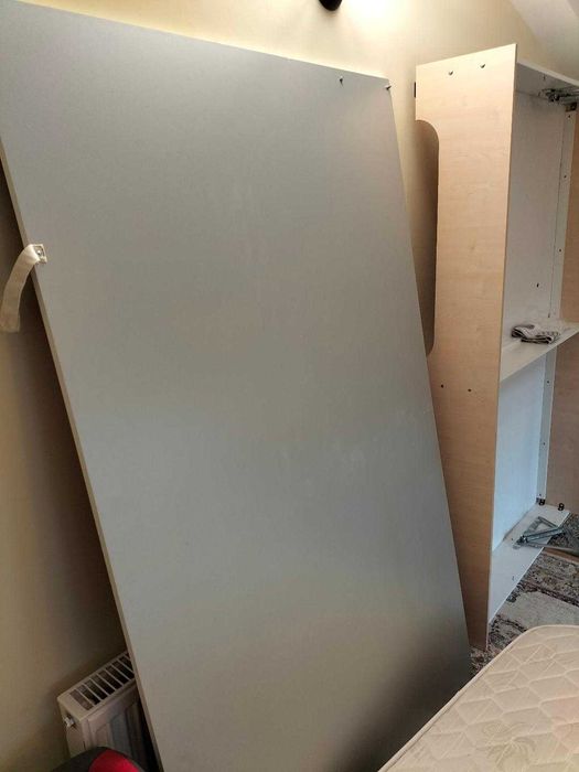 Pat cu saltea și ladă de depozitare 120 x 200 cm