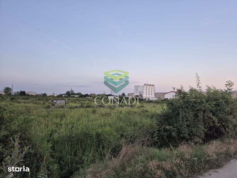 Teren de vanzare - pentru hale industriale - Clinceni - Bragadiru