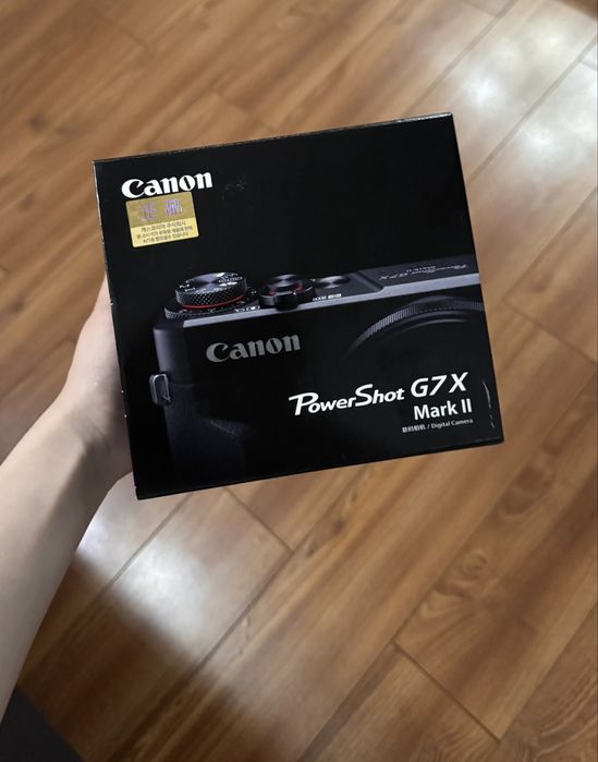 Canon G7 x Mark II