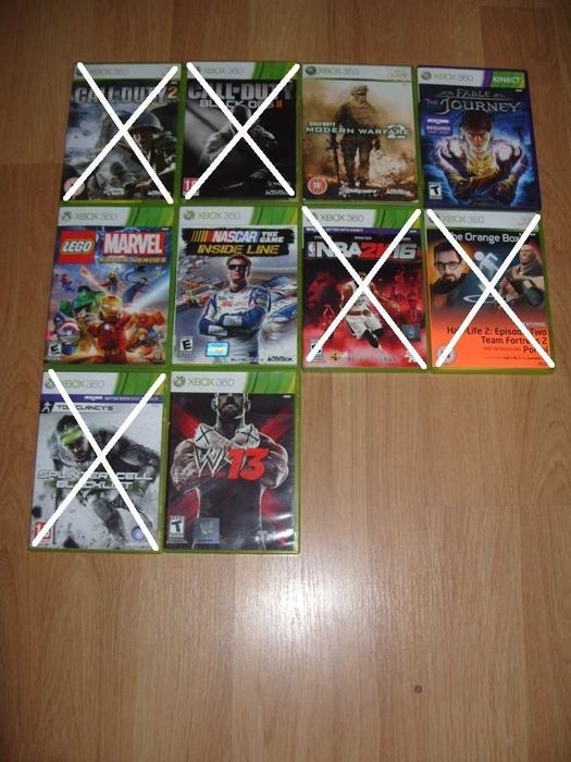 Игри за Xbox 360 Част 4 - 12.78 € / 25лв за брой