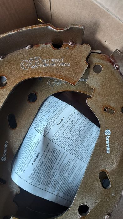 Saboti frana Brembo Peugeot expert, 806,Lancia zeta,Fiat acudo
