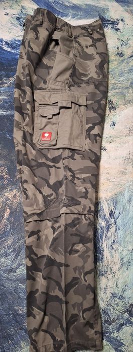 Pantaloni Engelbert Strauss camuflaj