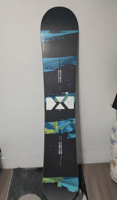 Placa snowboard Burton Ripcord, 158W.