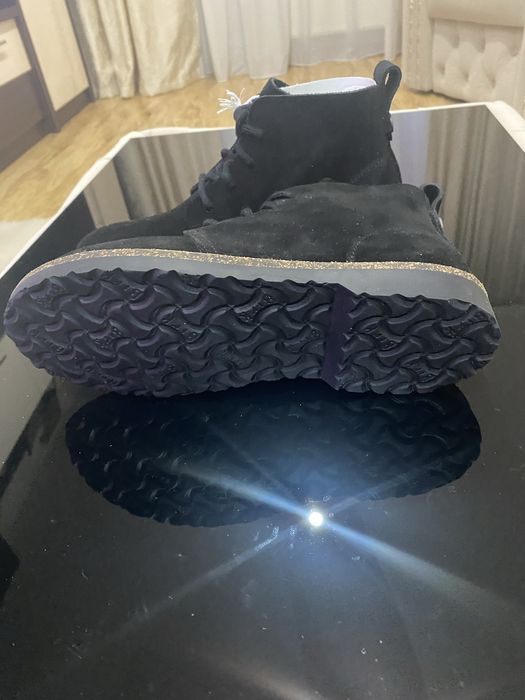 Birkenstock Uppsala Mid Leve Ghete dama Negru