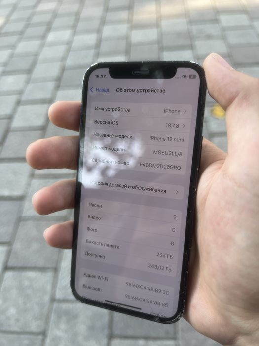 Айфон 12мини на продаже