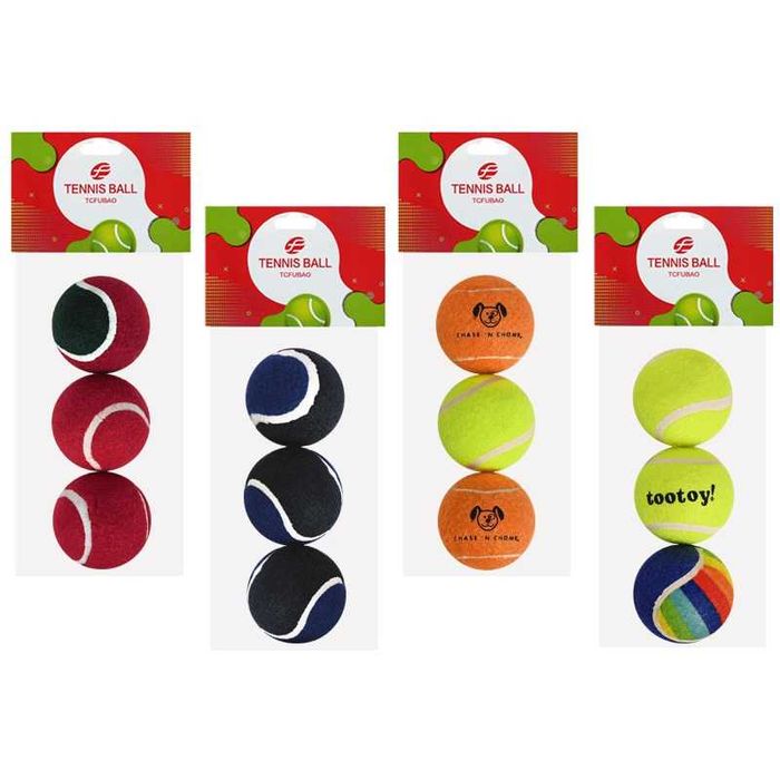 Топки за тенис за куче /3 броя/
